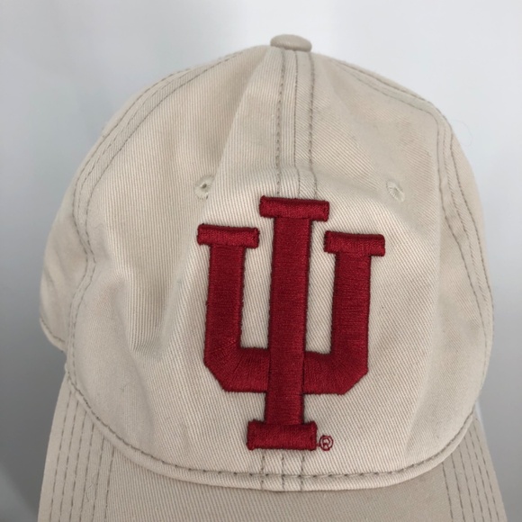 Under Armour Mens IU Indiana University Baseball Cap One Size Adjustable Cotton - Picture 3 of 13